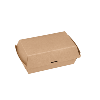 Lunch rectangular box brown kraft